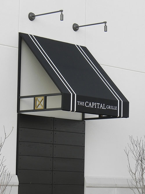 Capital Grille Graphic Awning