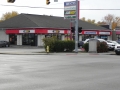 Shopping Center with Graphic Awning